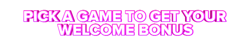 Zinkra PICK A GAME TO GET YOUR WELCOME BONUS